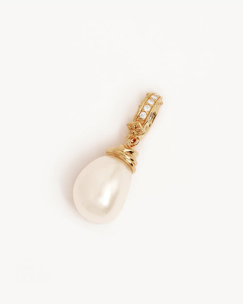 Yellow Gold Vermeil Whispers of Tranquillity Pearl Pendant