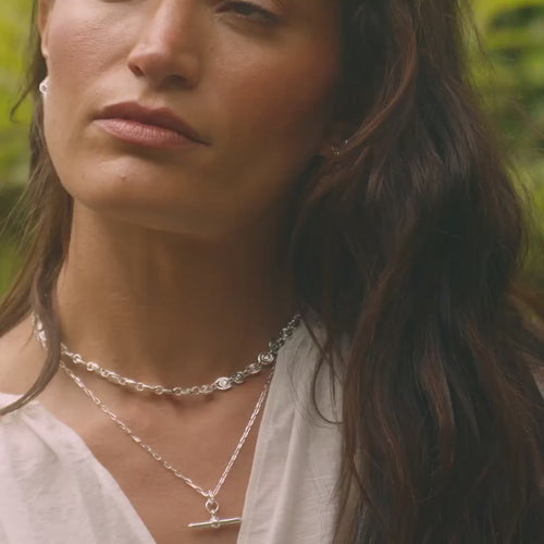 Spiral Chain Necklace