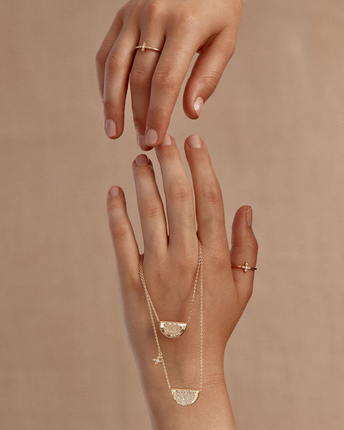 Yellow Gold Vermeil Live in Light Ring