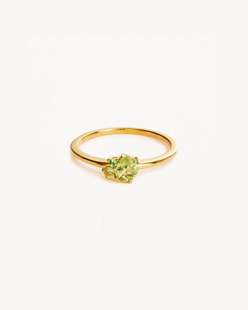 Yellow Gold Vermeil Kindred Birthstone Ring - August