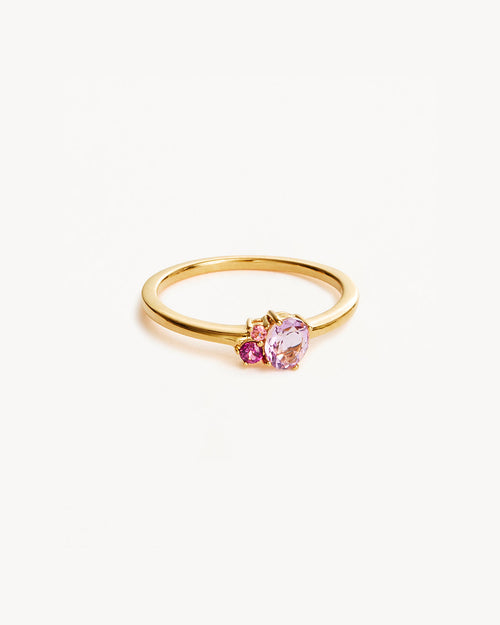 Yellow Gold Vermeil Kindred Birthstone Ring - October