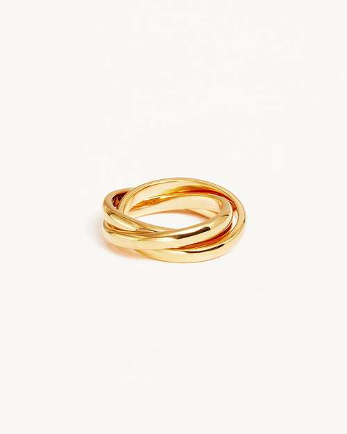 Yellow Gold Vermeil Now and Forever Ring