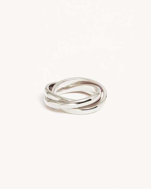 White Gold Vermeil Now and Forever Ring