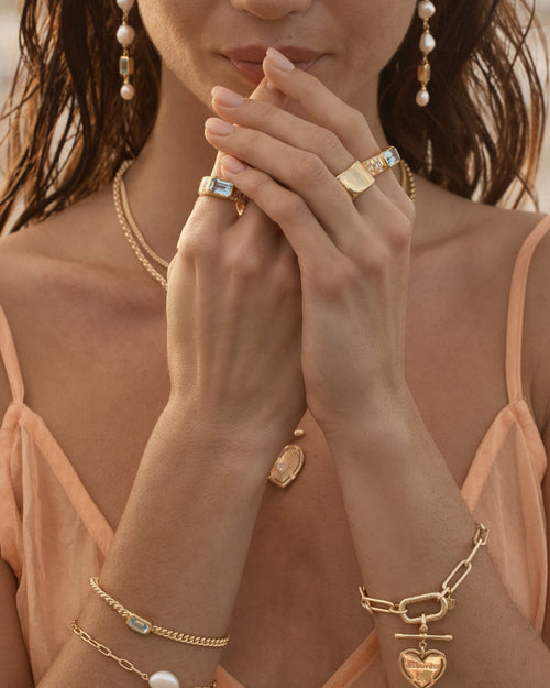 Yellow Gold Vermeil Muse Ring