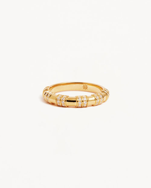Yellow Gold Vermeil Shine Bright Ring