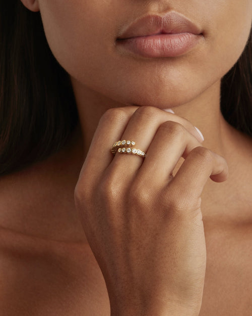 Yellow Gold Vermeil Endless Tides Ring