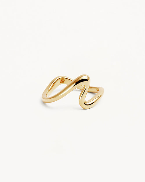 Yellow Gold Vermeil Flow of Life Ring