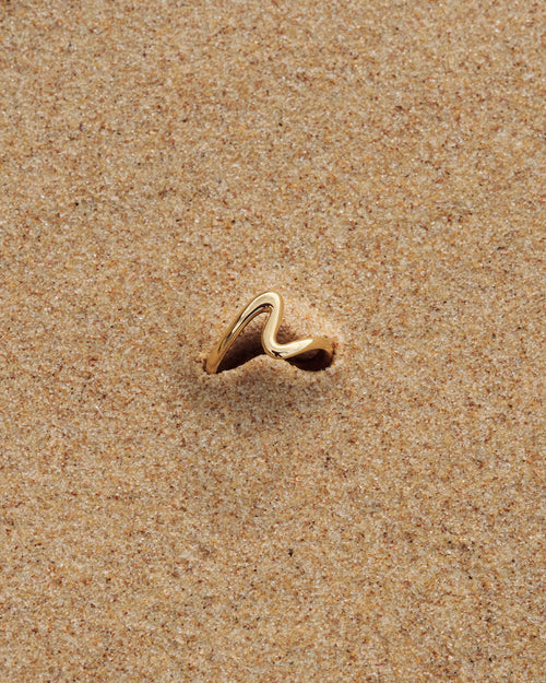 Yellow Gold Vermeil Flow of Life Ring