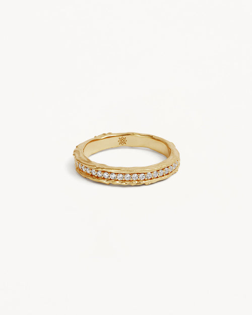 Yellow Gold Vermeil Sunkissed Horizon Ring