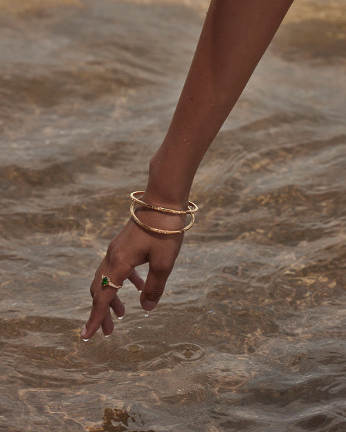 Yellow Gold Vermeil Soul Searching Ring