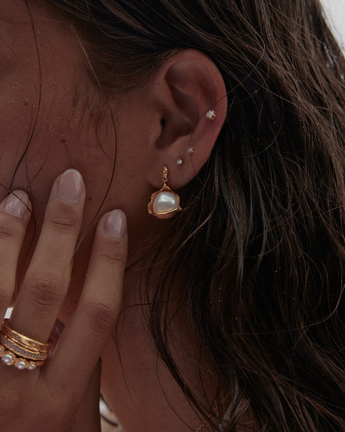Yellow Gold Vermeil Peace Within Ring