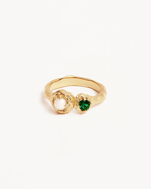 Yellow Gold Vermeil Moonlit Tides Ring