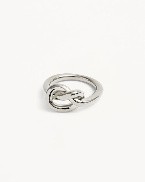 White Gold Vermeil Always With You Ring