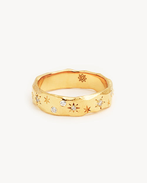 Yellow Gold Vermeil Wanderer Ring