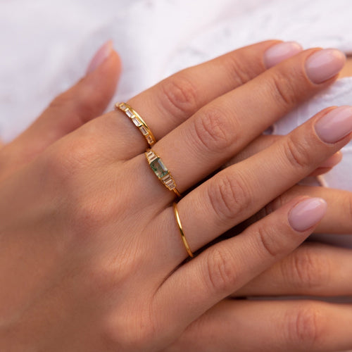 Radiant Aura: Agate Statement Ring